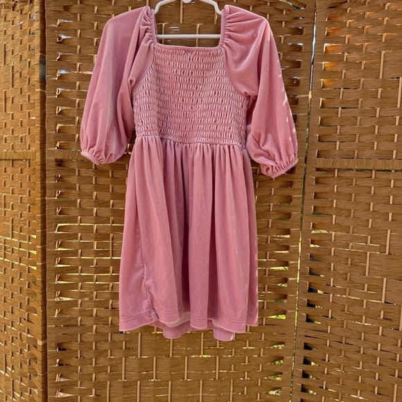 Toddler Girl 5T (1 is XS 4/5) Winter Dress Bundle Green / Pink / Purple - Picture 14 of 14